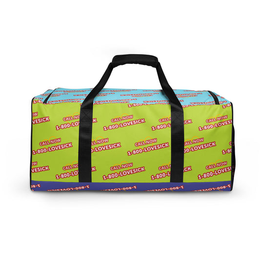 1-800-LOVESICK Duffle bag