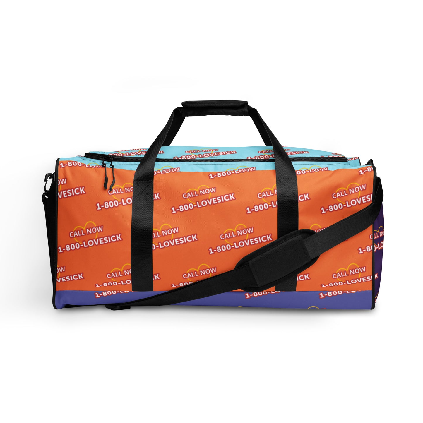 1-800-LOVESICK Duffle bag