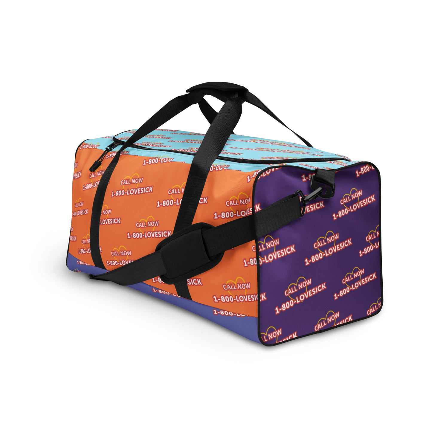 1-800-LOVESICK Duffle bag