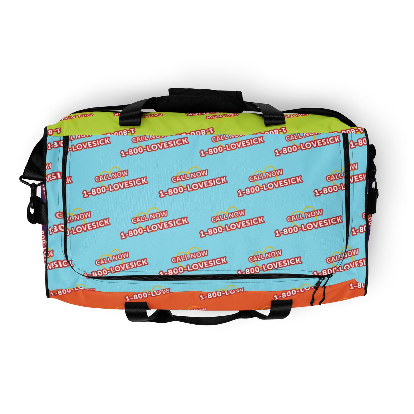 1-800-LOVESICK Duffle bag