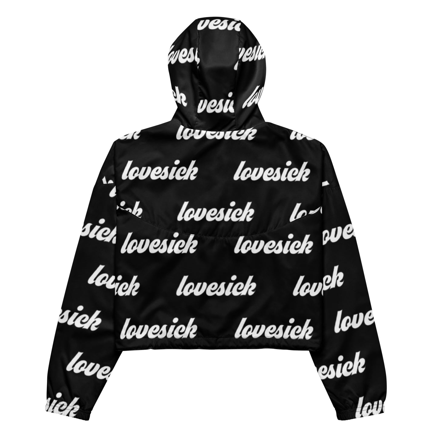 Women’s LOVESICK cropped windbreaker