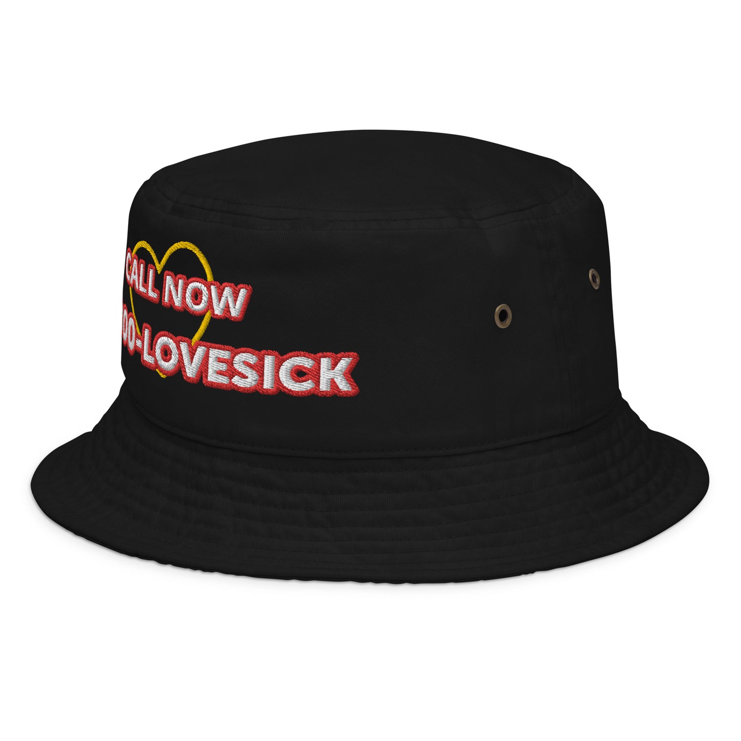 1-800-LOVESICK Fashion bucket hat