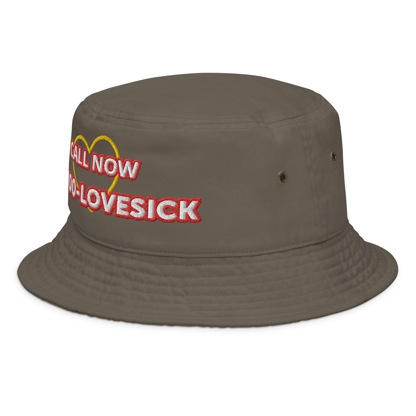 1-800-LOVESICK Fashion bucket hat