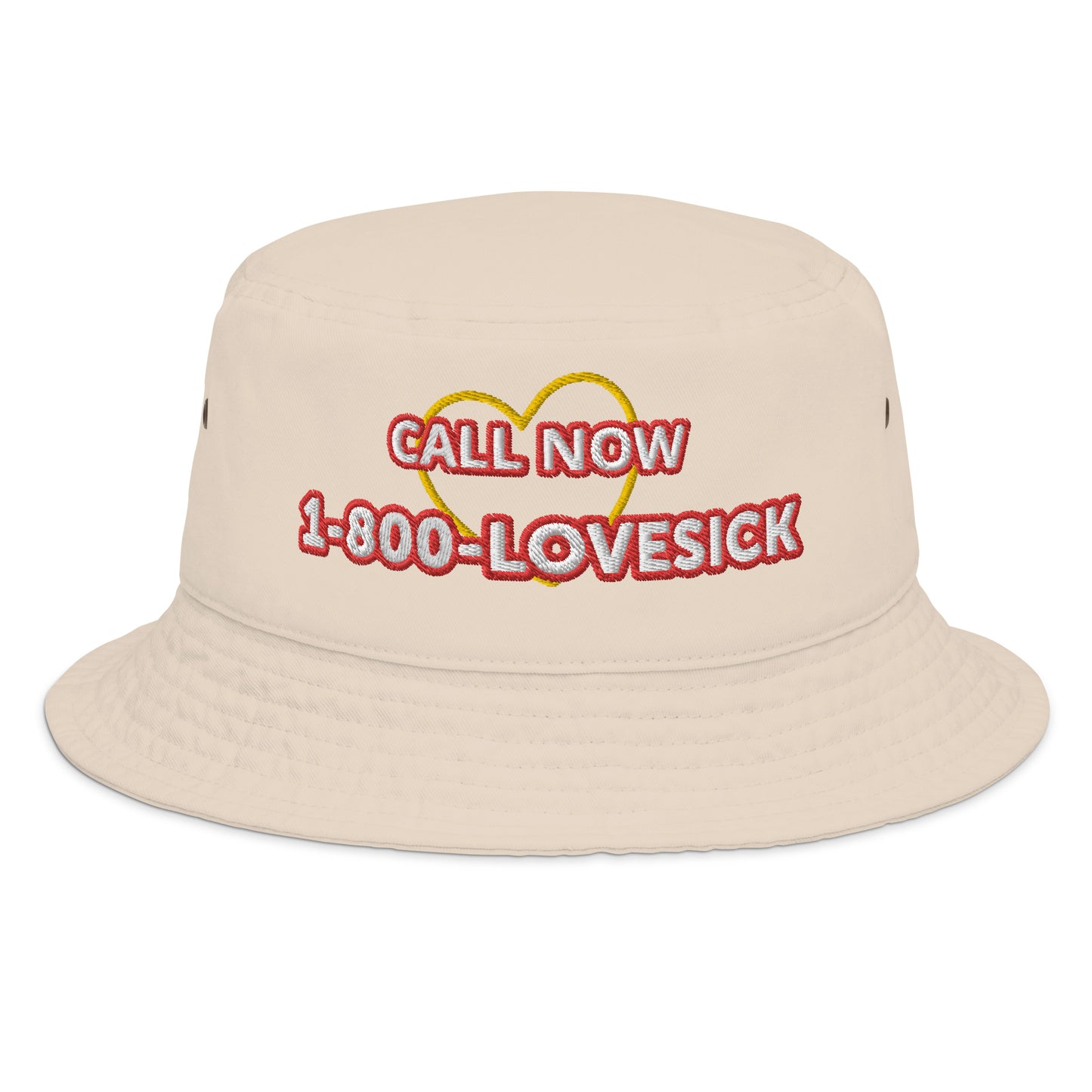 1-800-LOVESICK Fashion bucket hat