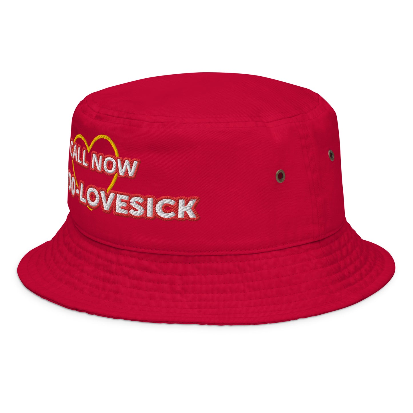 1-800-LOVESICK Fashion bucket hat