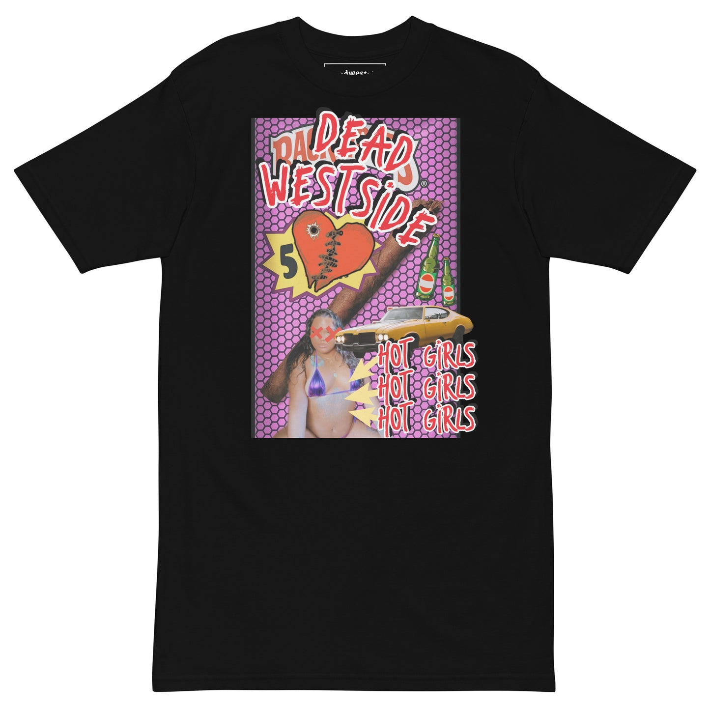 Hot Girl heavyweight tee