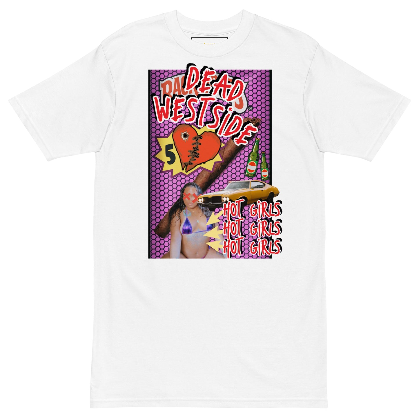 Hot Girl heavyweight tee